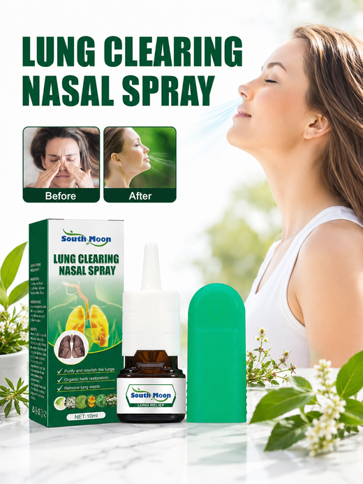 Lung Clearing Nasal Spray — Stops Snoring & Nasal Congestion