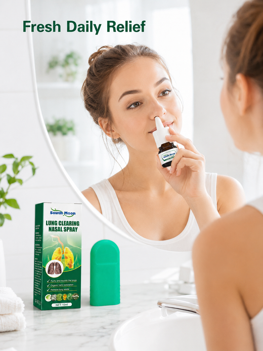 Lung Clearing Nasal Spray — Stops Snoring & Nasal Congestion