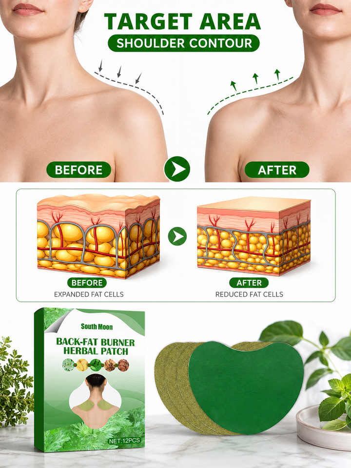 South Moon Herbal Shoulder Contouring Patch | 5-Day Cycle