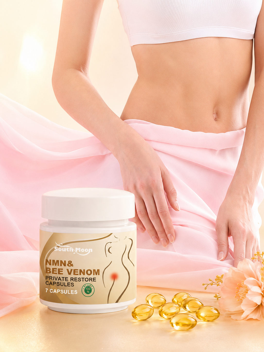 South Moon NMN Bee Venom Intimate Firming Capsules – 7ct