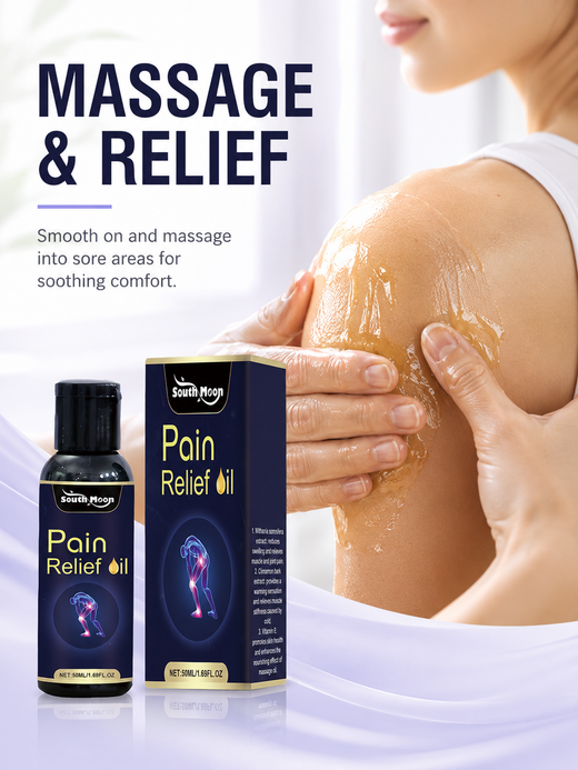 Pain Relief Massage Oil — Deep, Warming Relief for Joints