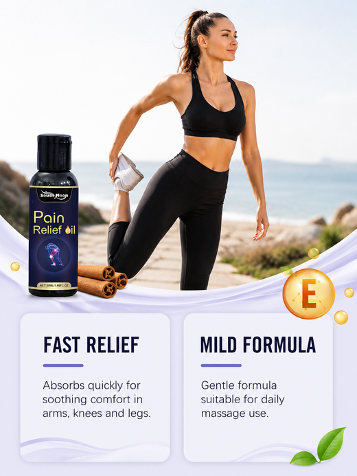 Pain Relief Massage Oil — Deep, Warming Relief for Joints