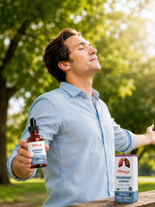 Herbal Lung Support Drops — Advanced Respiratory Relief | 30ml