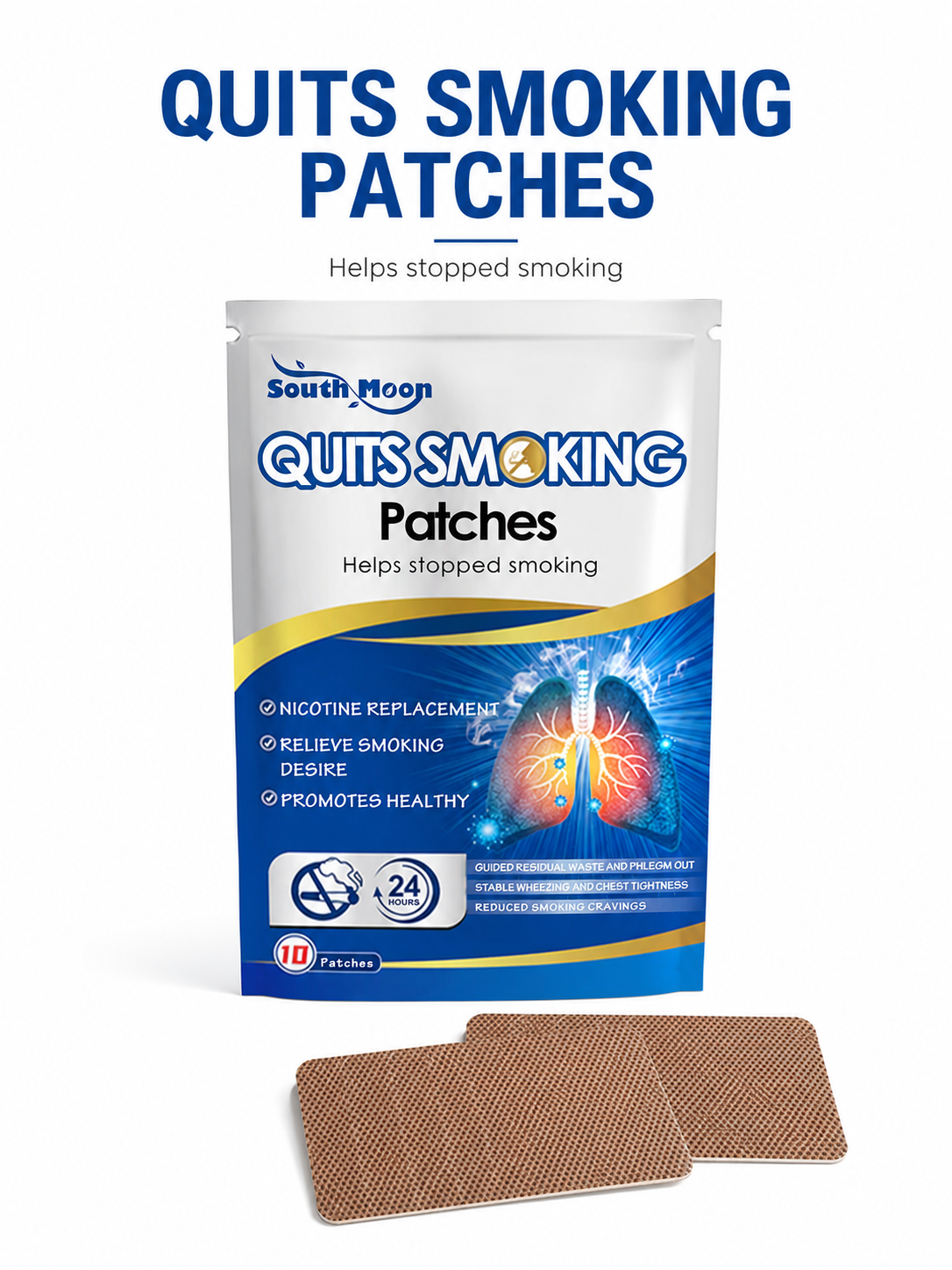 24‑Hour Nicotine Patches — Quit Smoking & Reduce Cravings