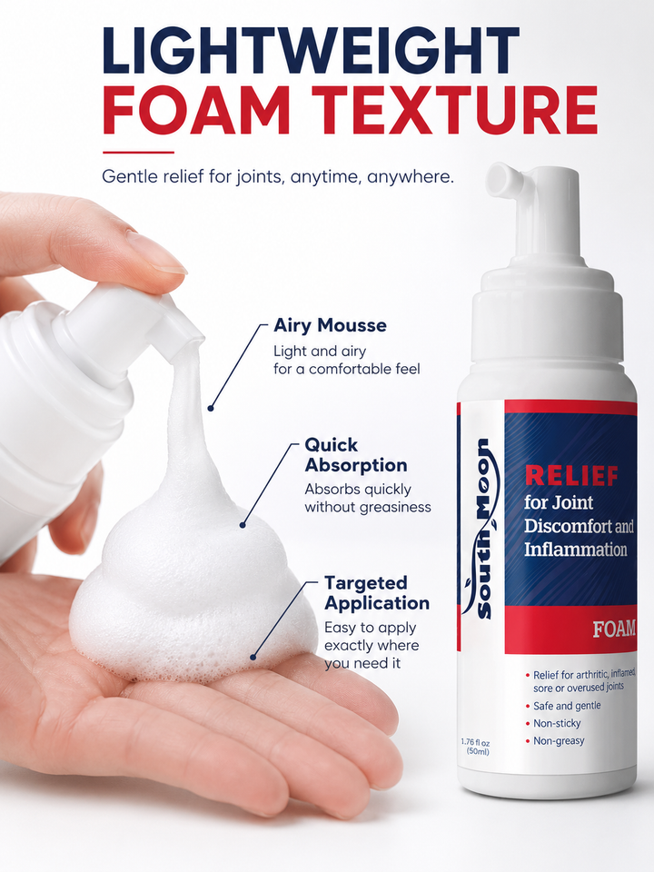 Joint Pain Relief Foam — Fast-Acting, Non-Greasy Comfort