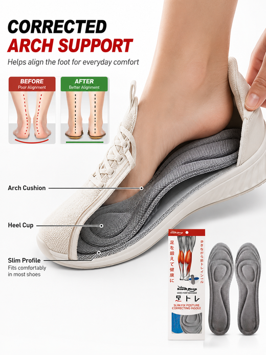 Posture Correcting Insoles — Relieve Back Pain & Improve