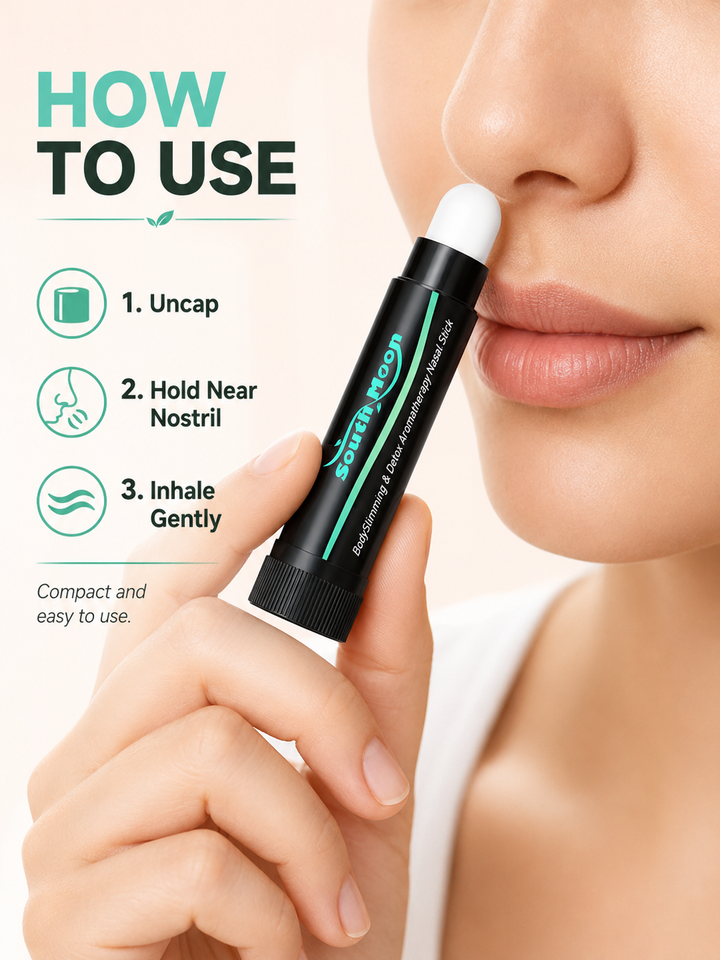 Slimming Nasal Inhaler — Detox Aromatherapy Stick