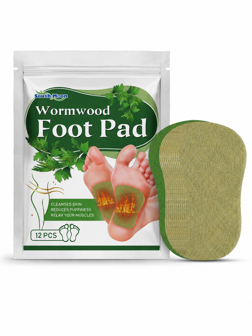 Wormwood Herbal Foot Detox Patches – 12 Pack | South Moon