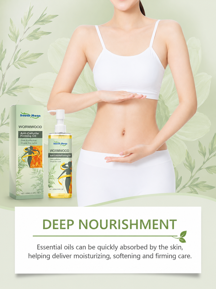 Wormwood & Collagen Massage Oil — Hydrating Daily Body Treatment