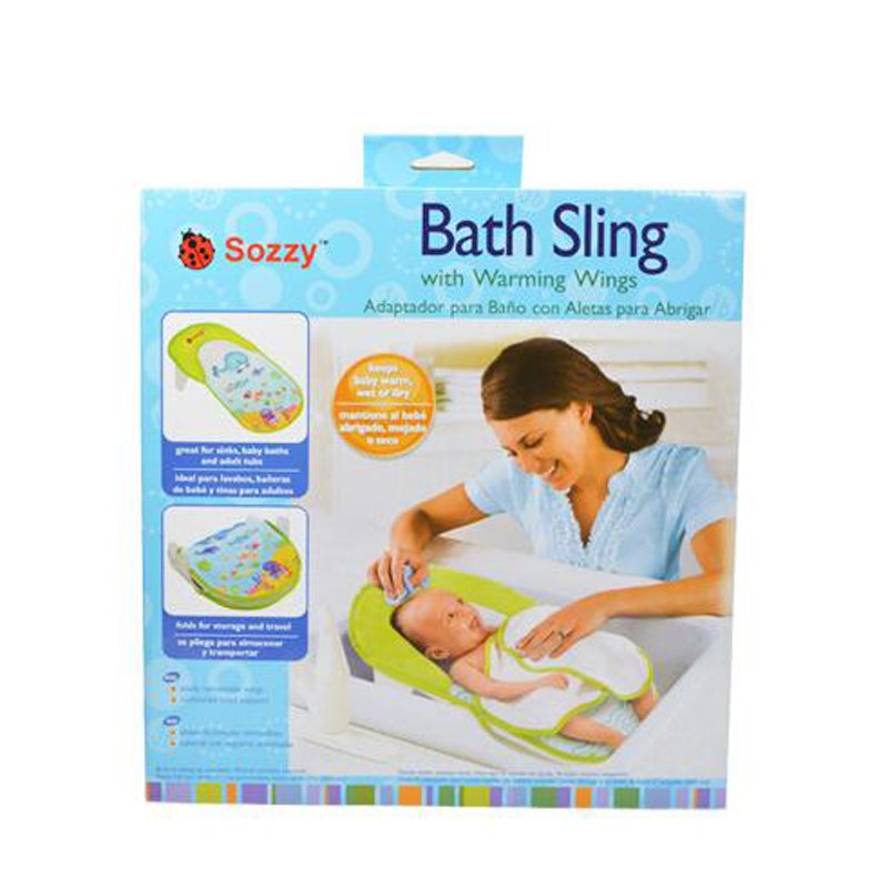 Collapsible Baby Bath Sling for Comfortable Support