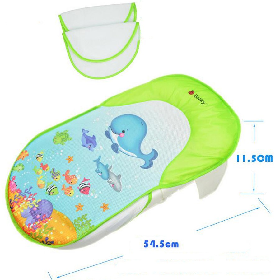 Collapsible Baby Bath Sling for Comfortable Support