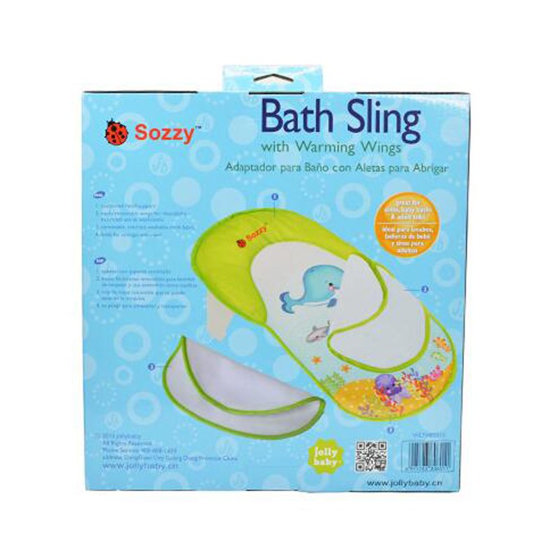 Collapsible Baby Bath Sling for Comfortable Support