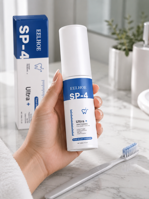 SP-4 Whitening Toothpaste – Fresh Breath & Tartar Removal