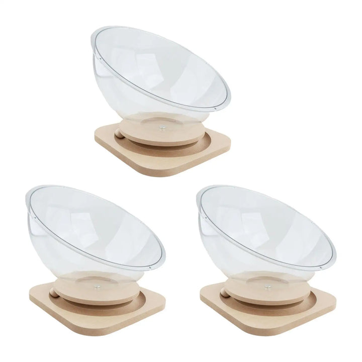 Acrylic Cat Bed Capsule Retreat for Elevated Cat Lounging