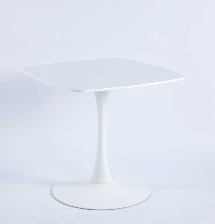 White Tulip Dining Table for Small Spaces and Kitchens