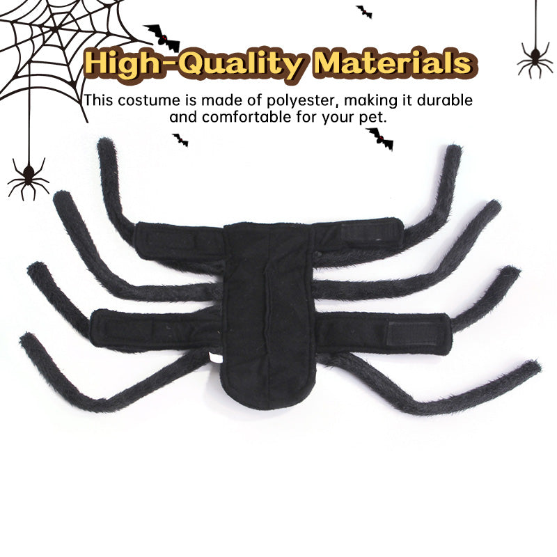 Spider Back Pet Costume for Cats, Puppies & Small Dogs