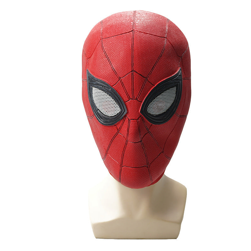 Spider-Man Inspired Latex Cosplay Mask for Halloween