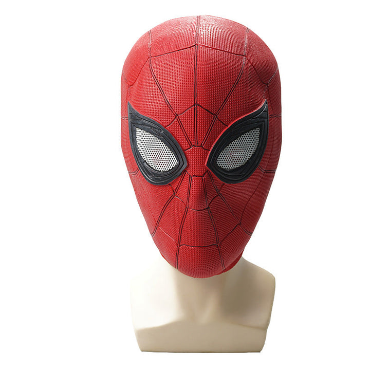 Spider-Man Inspired Latex Cosplay Mask for Halloween