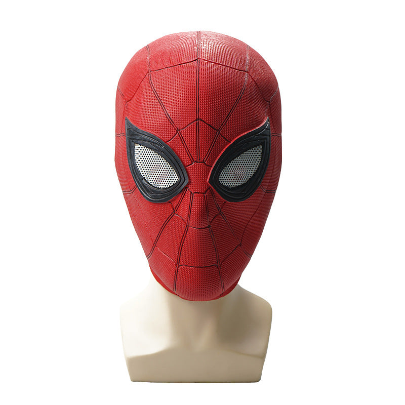 Spider-Man Inspired Latex Cosplay Mask for Halloween