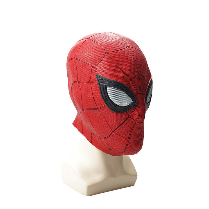Spider-Man Inspired Latex Cosplay Mask for Halloween