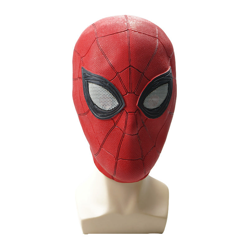 Spider-Man Inspired Latex Cosplay Mask for Halloween
