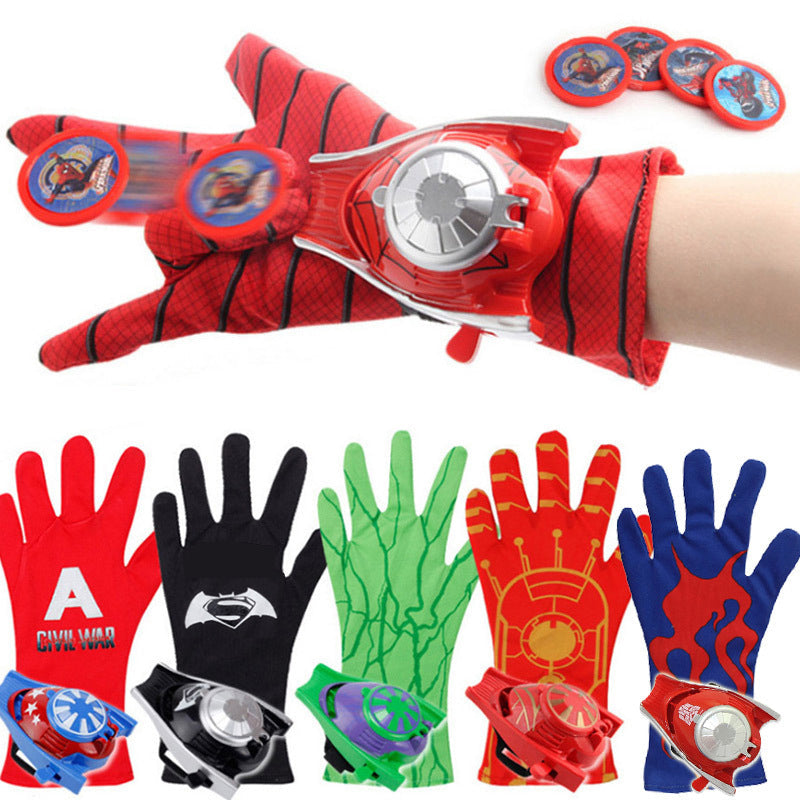 Superhero Launcher Gloves for Screen-Free Action Play