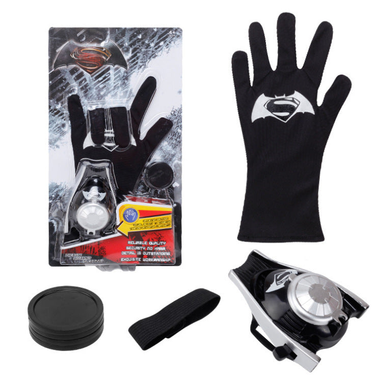 Superhero Launcher Gloves for Screen-Free Action Play