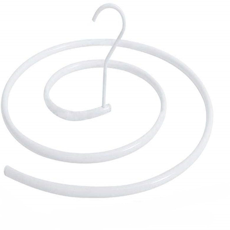 Spiral Sheet and Blanket Drying Hanger for Small Spaces