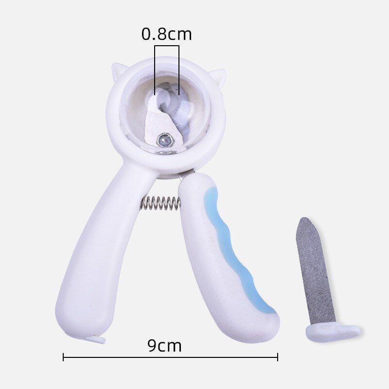 Pet Nail Scissors with File for Safer, Smoother Trims