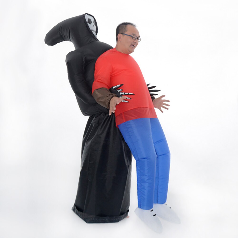 Inflatable Grim Reaper Costume for Halloween Parties