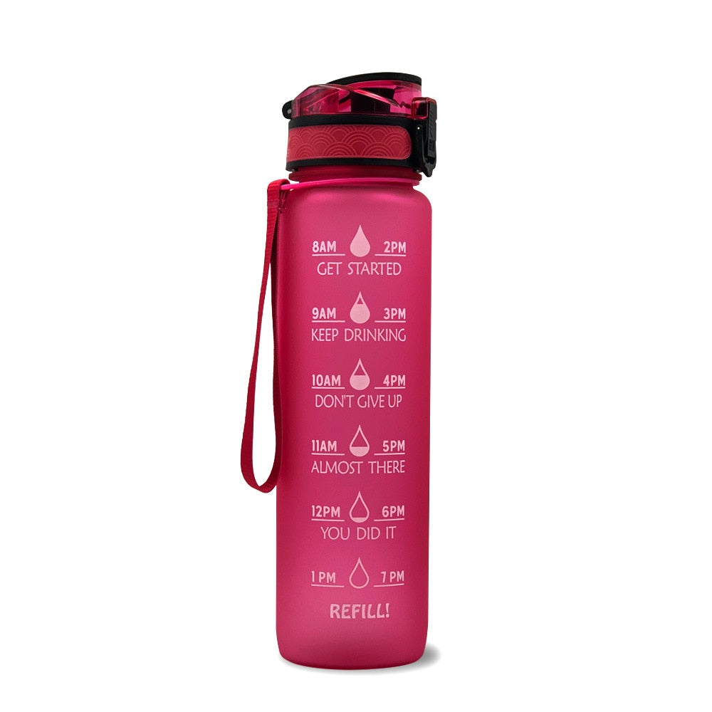Hydration Reminder Water Bottle for Daily Hydration
