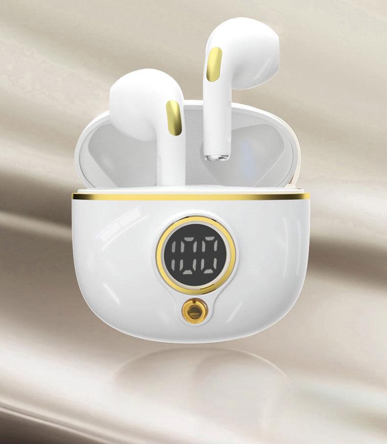 Sports Bluetooth Earbuds with LED Battery Display Case