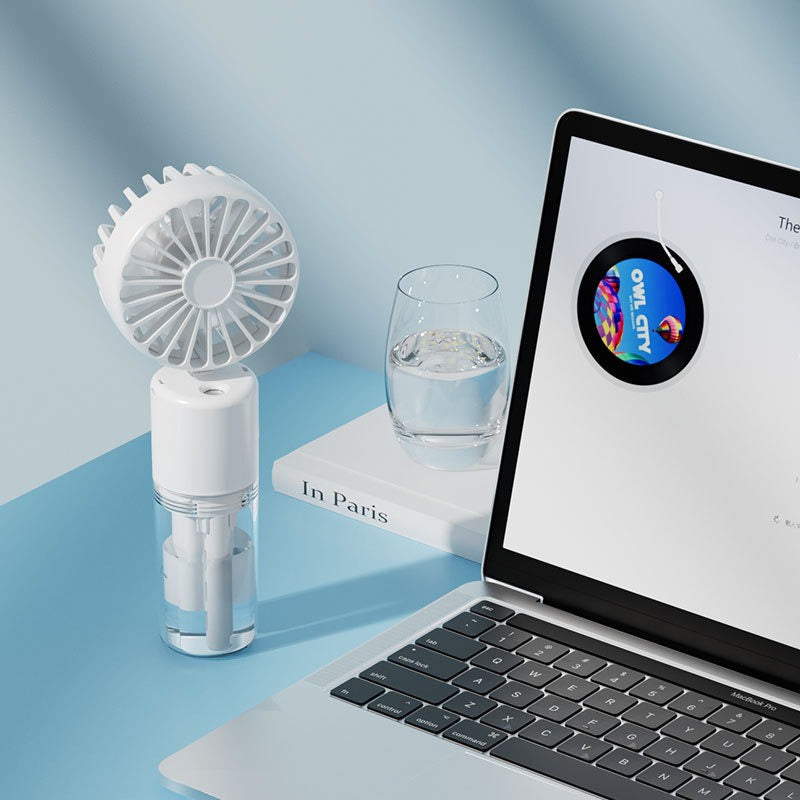 Portable Misting Fan With Water Tank for Dorm