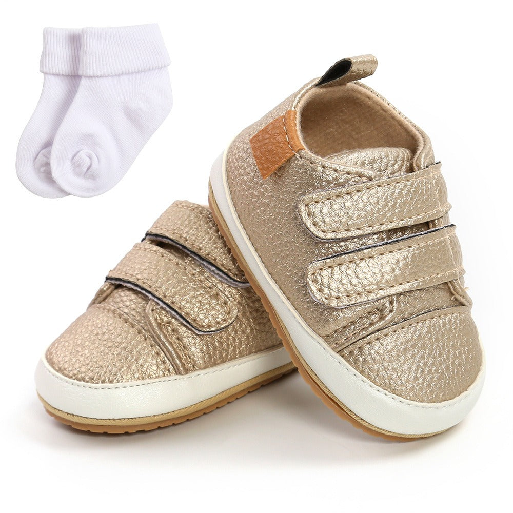 Toddler Shoes with Flexible Soles & Easy Double Straps