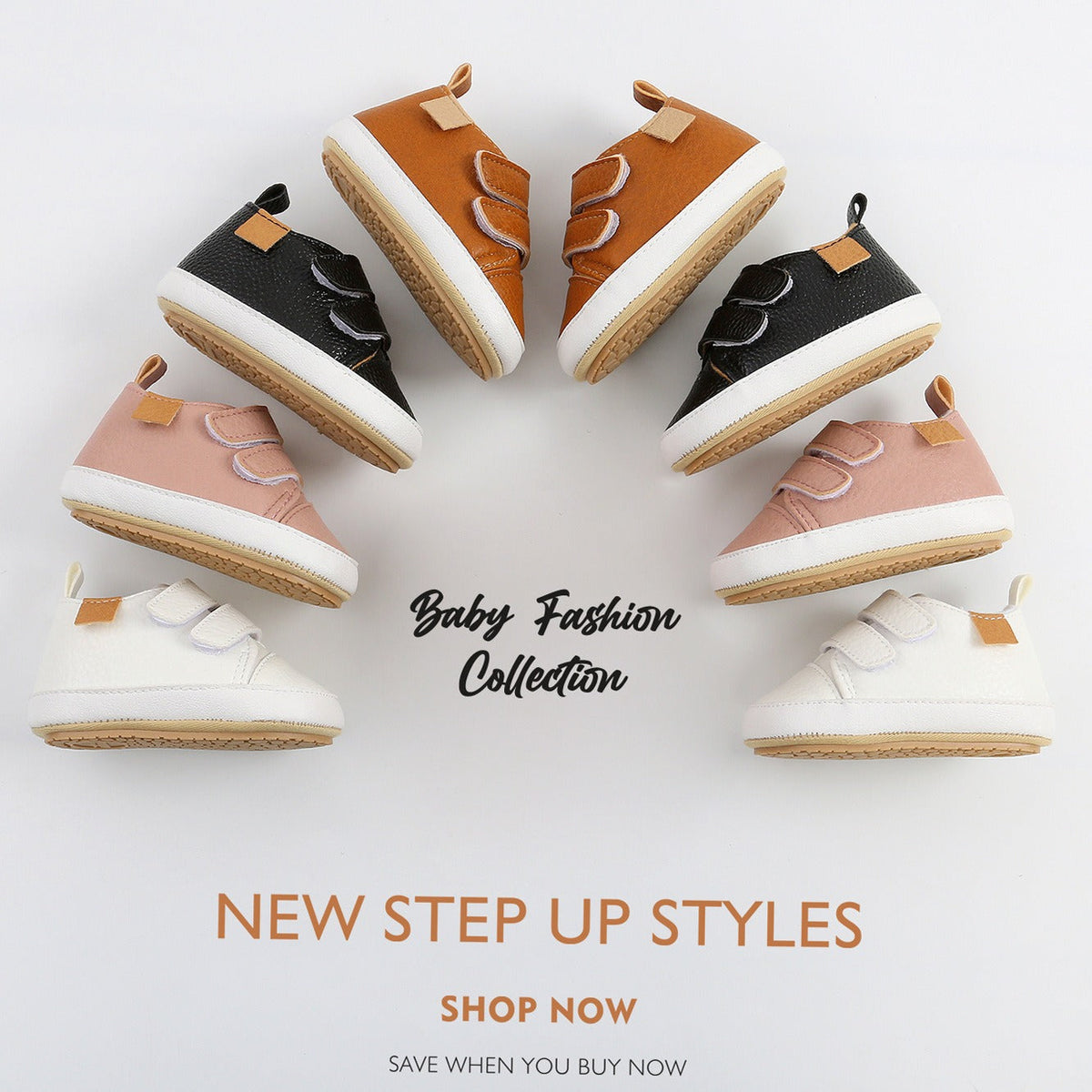 Toddler Shoes with Flexible Soles & Easy Double Straps