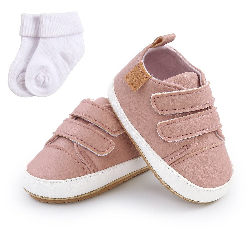 Toddler Shoes with Flexible Soles & Easy Double Straps