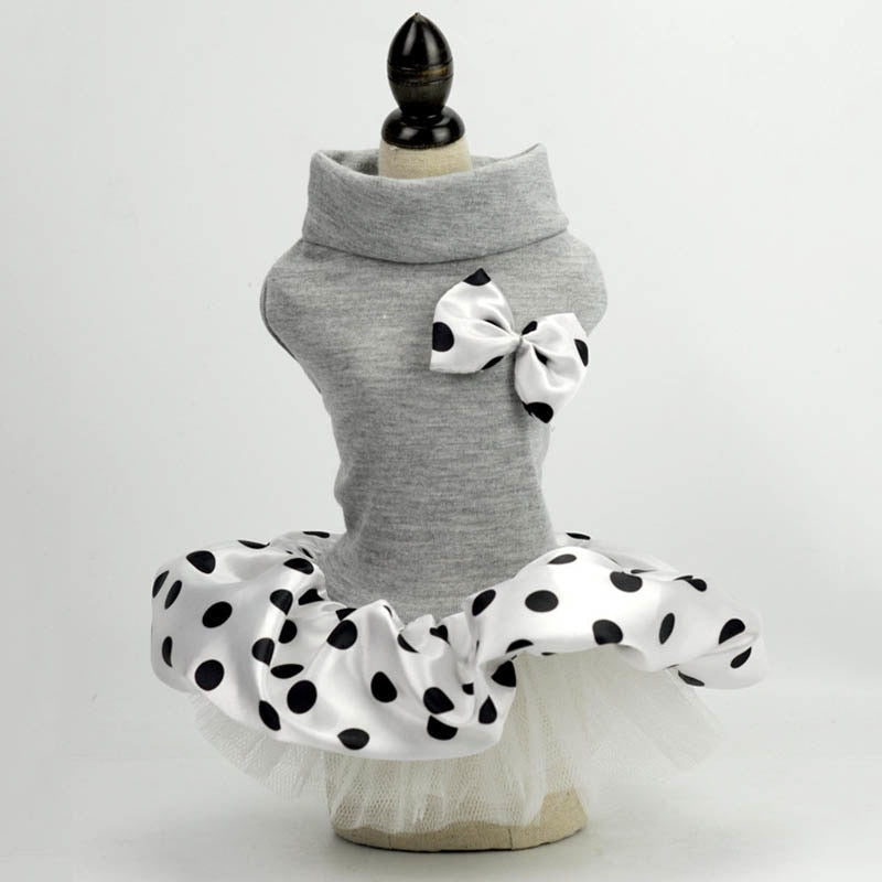 Small Pet Princess Dress for Party-Ready Photo Looks