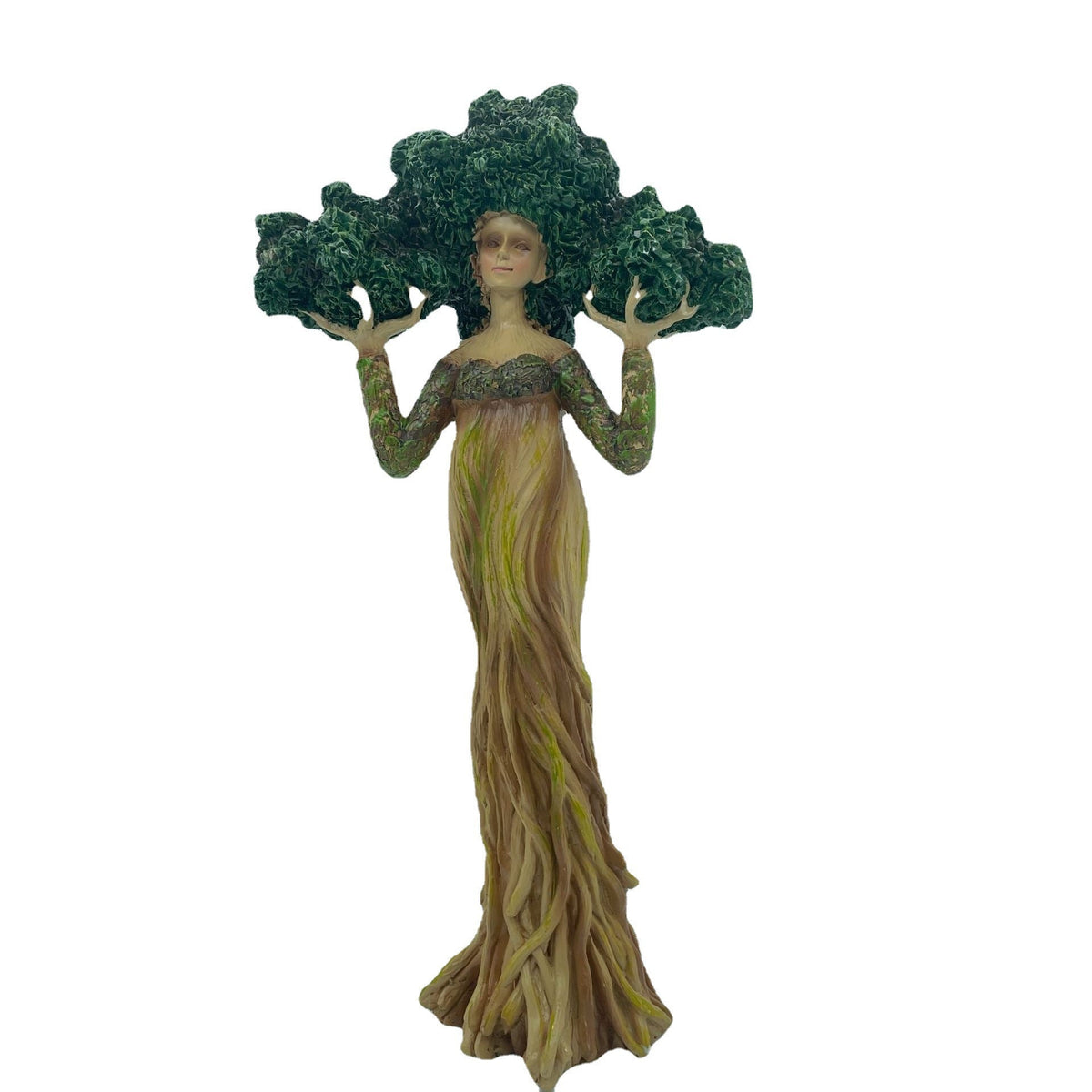 Tree Goddess Statue for Enchanted Garden and Home Decor