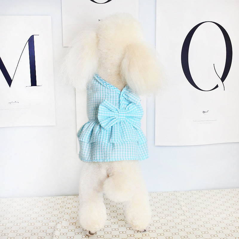 Small Dog Princess Dress | Breathable Summer Outfit
