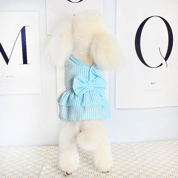 Small Dog Princess Dress | Breathable Summer Outfit