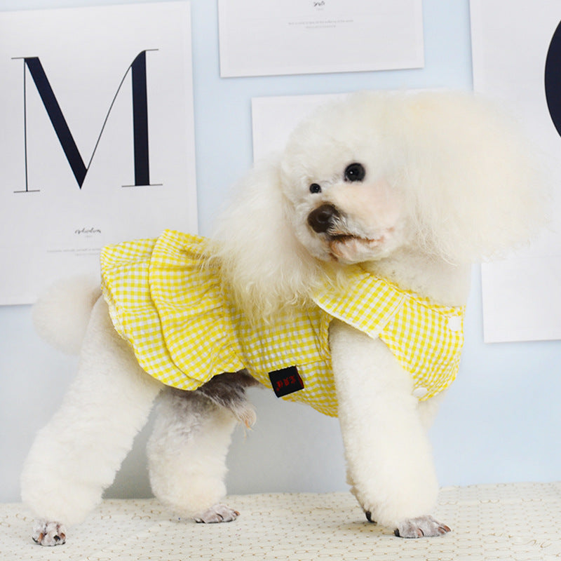 Small Dog Princess Dress | Breathable Summer Outfit
