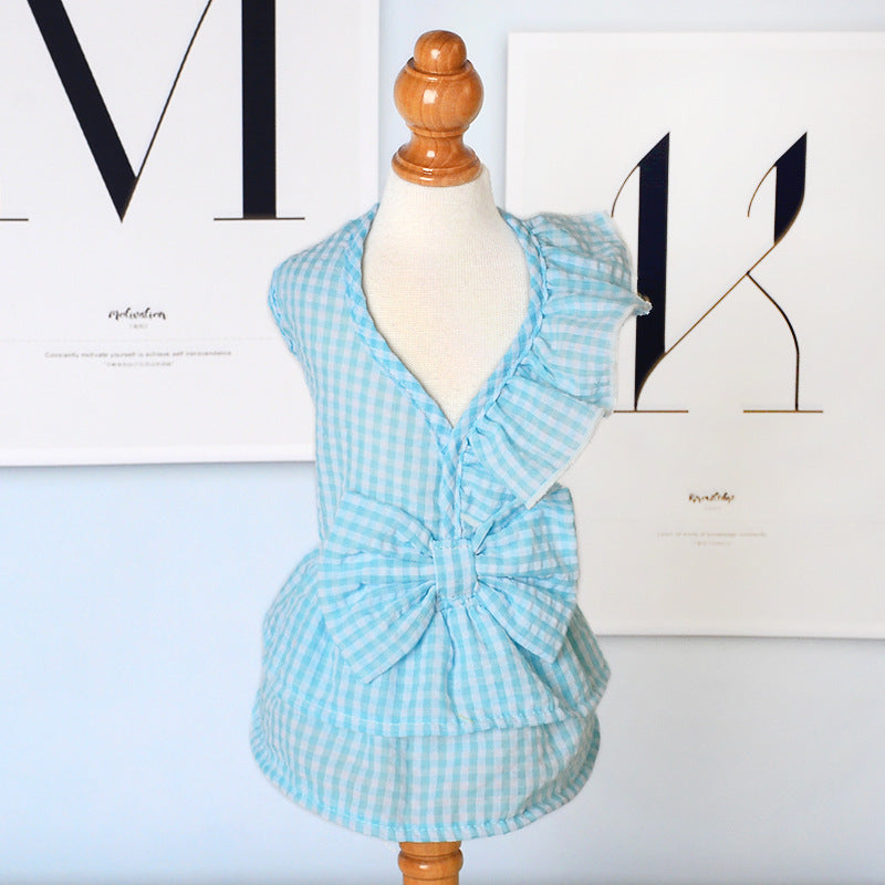 Small Dog Princess Dress | Breathable Summer Outfit