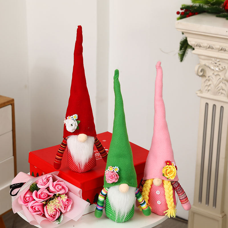 Spring Gnome Dolls Set of 3 Cheerful Seasonal Decor