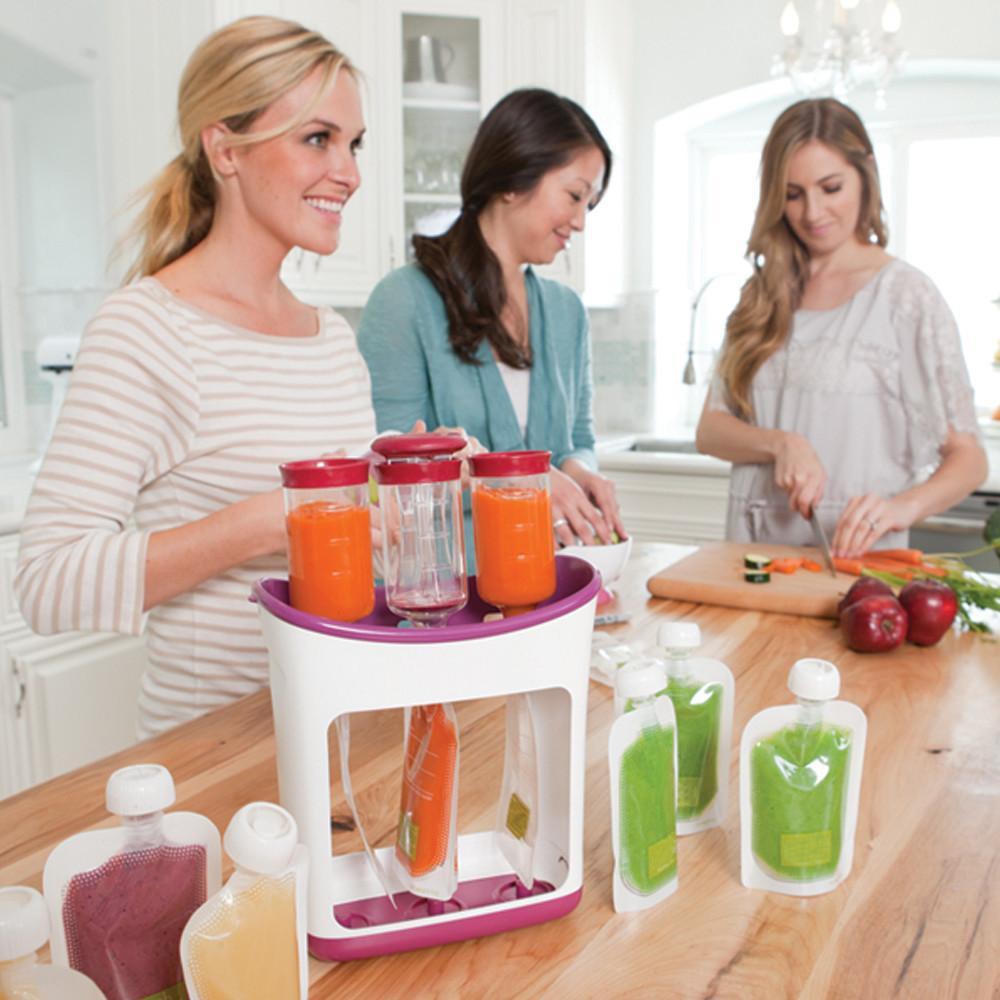 Baby Food Pouch Filler for Organized Homemade Portions