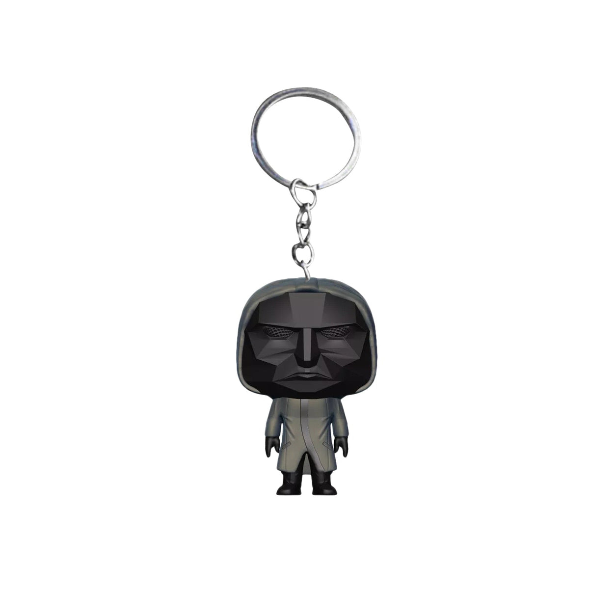Squid Game Soldier Keychain – 3D Masked Figure Gift