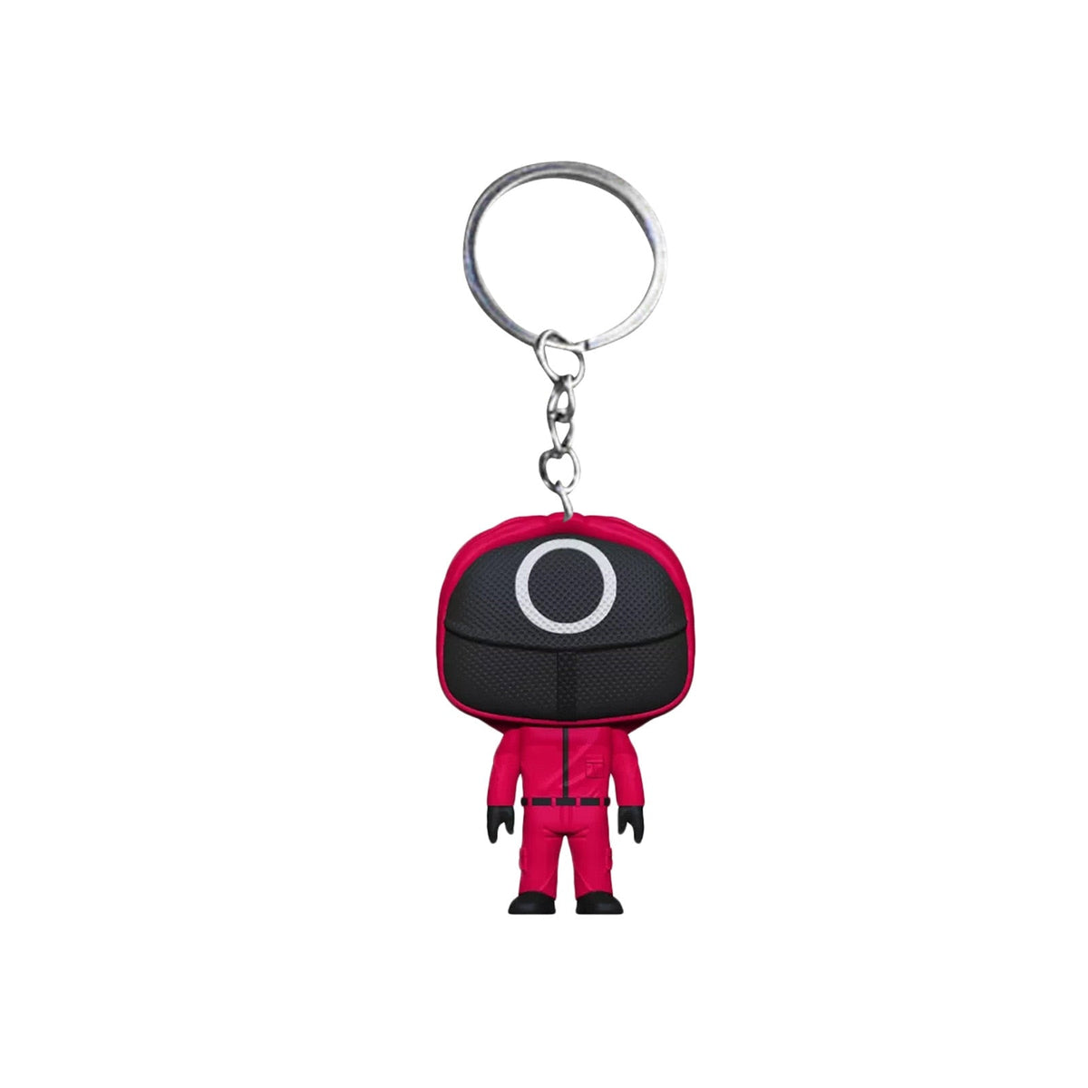 Squid Game Soldier Keychain – 3D Masked Figure Gift