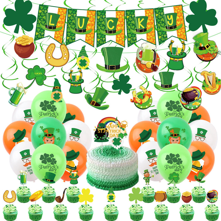 St. Patrick's Day Banner Party Decorations for Festive Fun