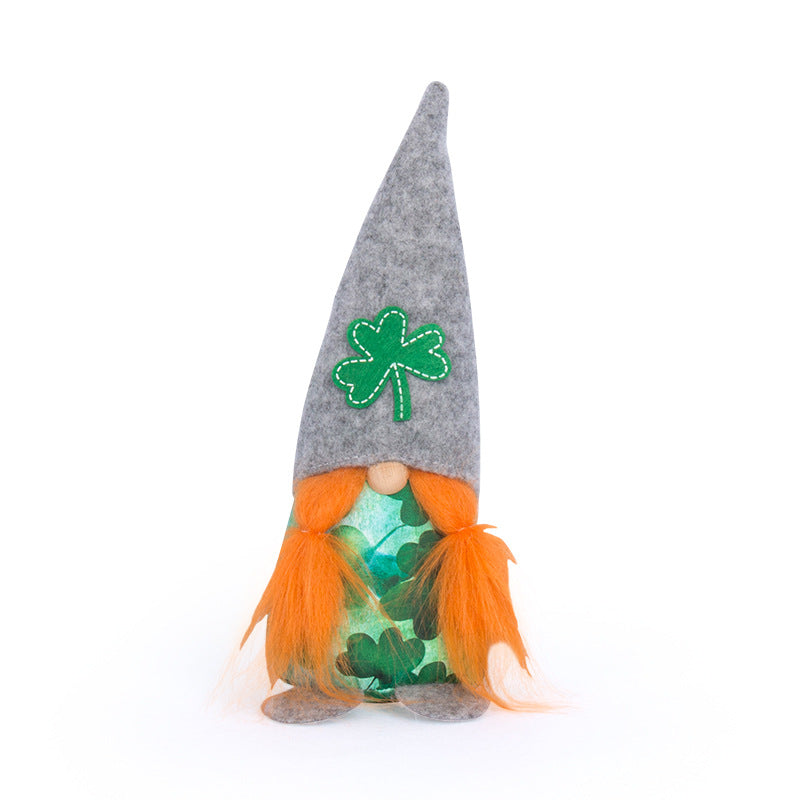St. Patrick’s Day Gnome Decor Centerpiece Display