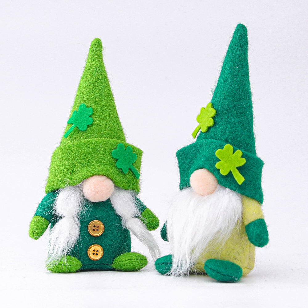 St. Patrick's Day Gnome Dolls for Festive Displays