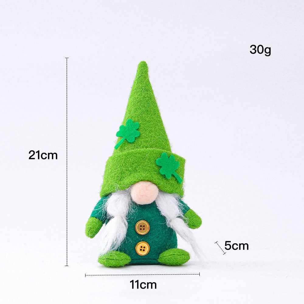 St. Patrick's Day Gnome Dolls for Festive Displays